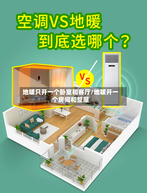 地暖只开一个卧室和客厅/地暖开一个房间和整屋