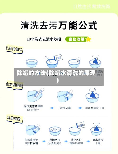 除蜡的方法(除蜡水清洗的原理)-第3张图片