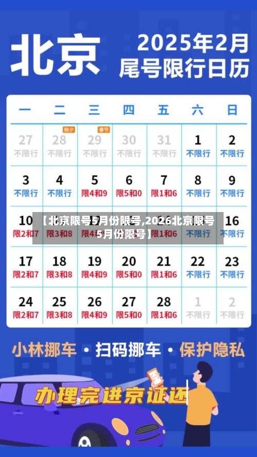 【北京限号5月份限号,2026北京限号5月份限号】