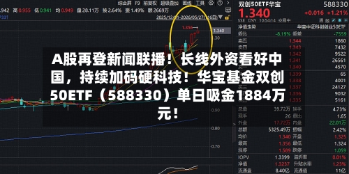 A股再登新闻联播！长线外资看好中国	，持续加码硬科技！华宝基金双创50ETF（588330）单日吸金1884万元！-第2张图片