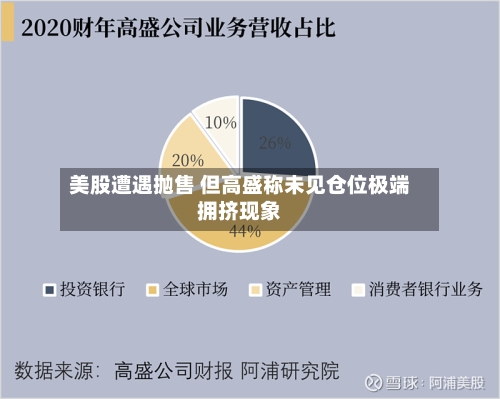 美股遭遇抛售 但高盛称未见仓位极端拥挤现象