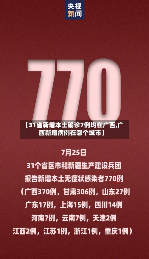 【31省新增本土确诊7例均在广西,广西新增病例在哪个城市】-第3张图片