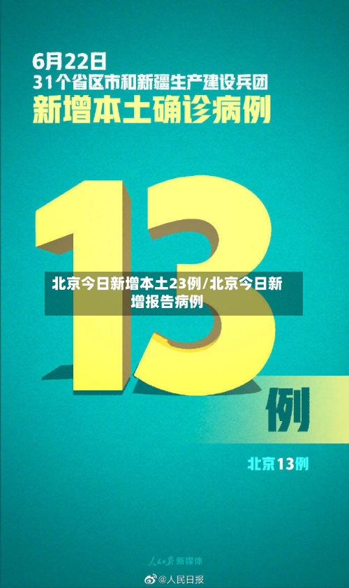 北京今日新增本土23例/北京今日新增报告病例-第2张图片