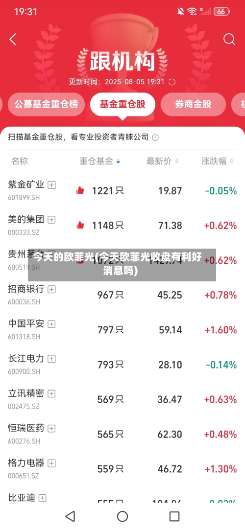 今天的欧菲光(今天欧菲光收盘有利好消息吗)-第2张图片