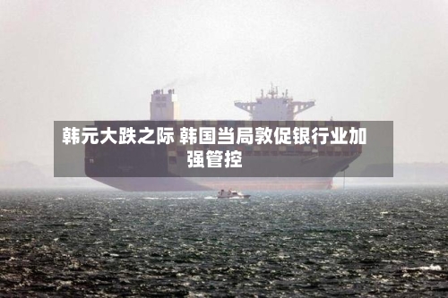 韩元大跌之际 韩国当局敦促银行业加强管控