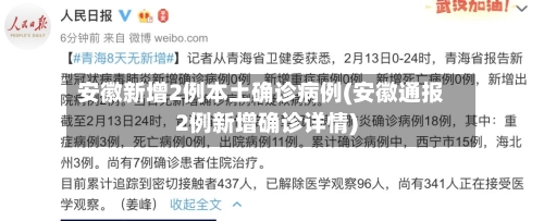 安徽新增2例本土确诊病例(安徽通报2例新增确诊详情)