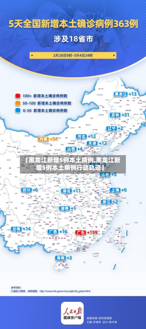 【黑龙江新增5例本土病例,黑龙江新增5例本土病例行动轨迹】