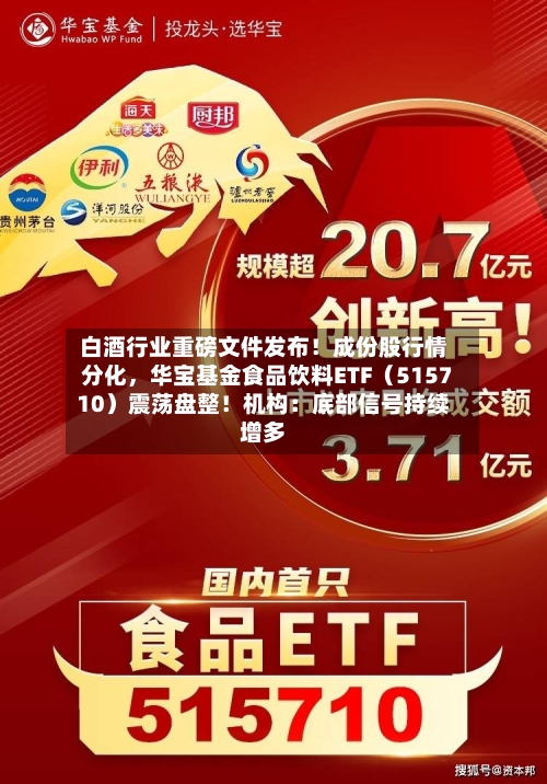 白酒行业重磅文件发布！成份股行情分化，华宝基金食品饮料ETF（515710）震荡盘整！机构：底部信号持续增多-第3张图片
